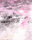 Vltava,  západ slunce,  mlha  (#42)